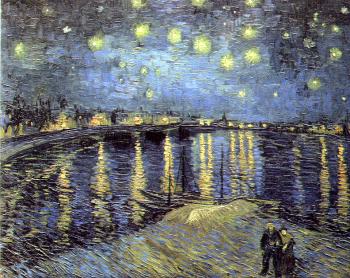 Gogh, Vincent van : Starry Night Over the Rhone